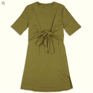 NWT LULULEMON WRAP TEE SHIRT DRESS